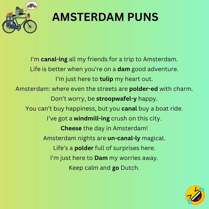 Amsterdam Puns  