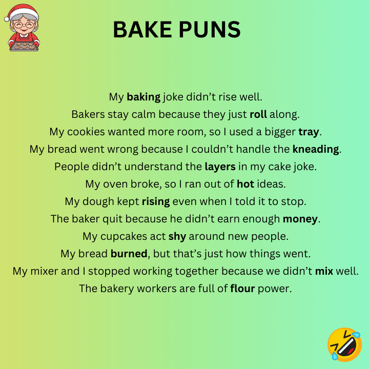 Bake Puns
