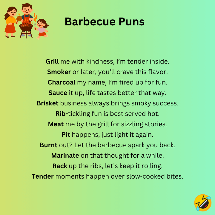 Barbecue Puns