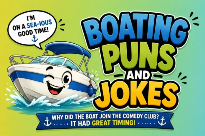 Boating Puns and Jokes