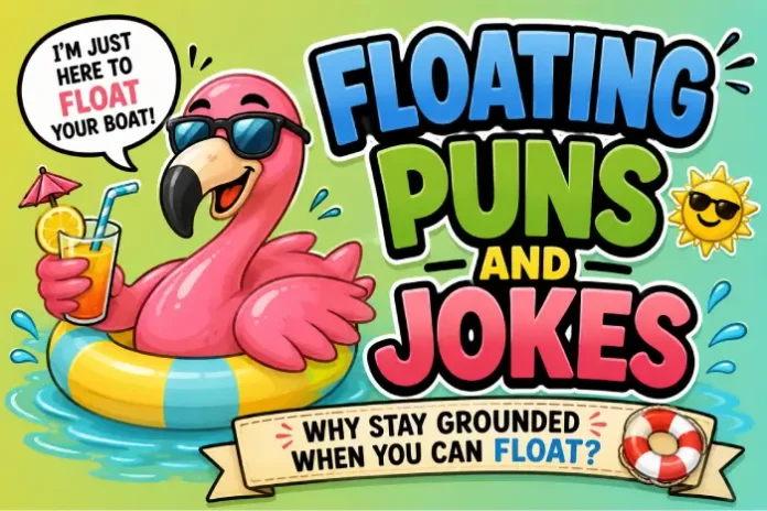 Floating puns and jokes