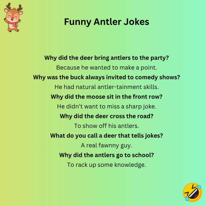 Funny Antler Jokes