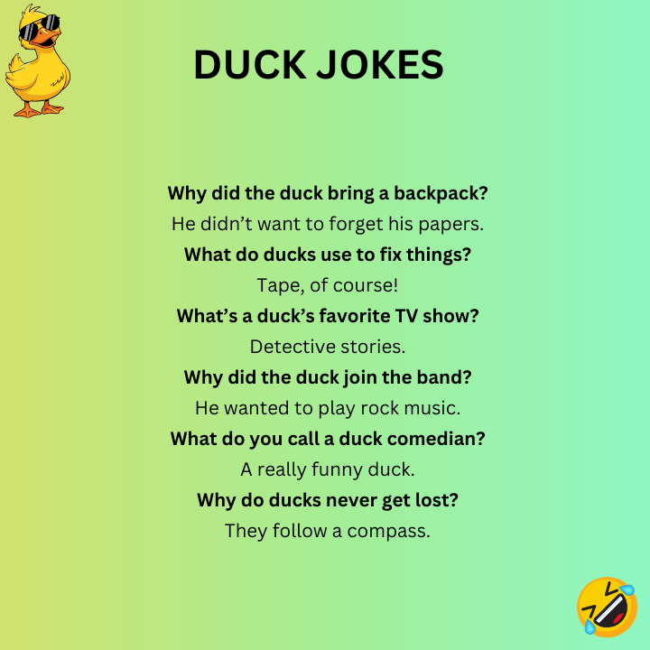 Funny Duck Jokes