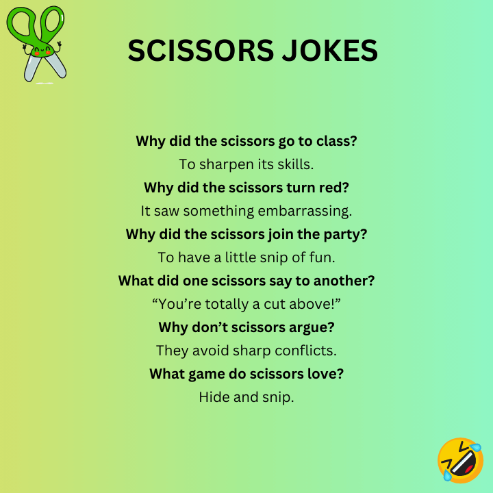 Funny Scissors Jokes 