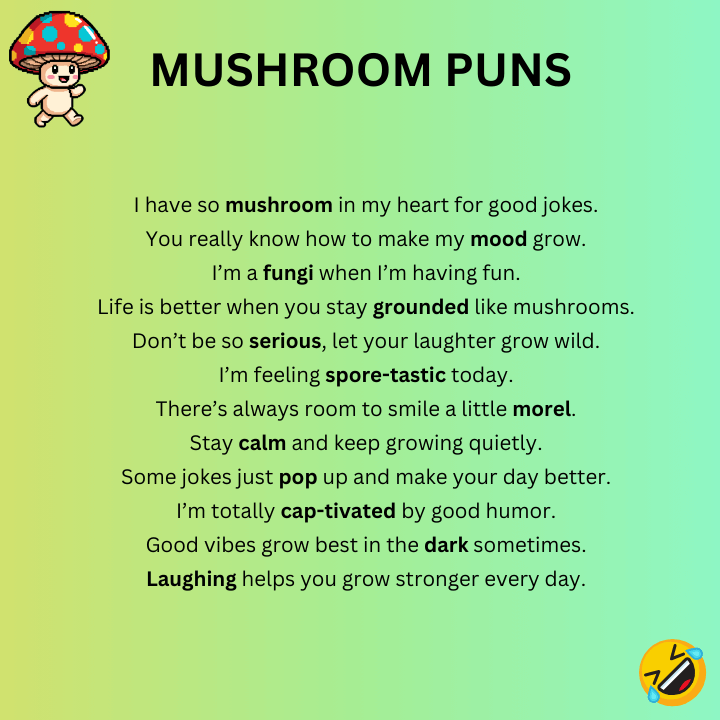 Mushroom Puns 