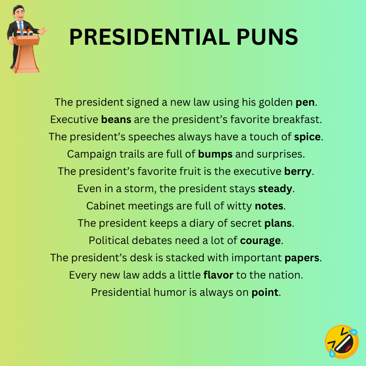 Presidential Puns 