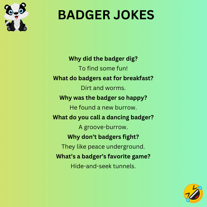 Short Badger Jokes