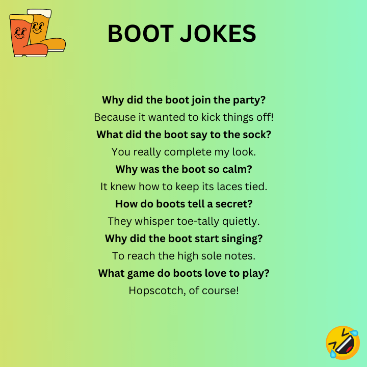 Short Boot Jokes 