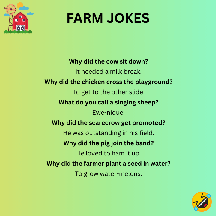 Short Farm Jokes