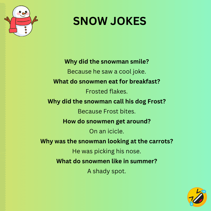 Short Snow Jokes