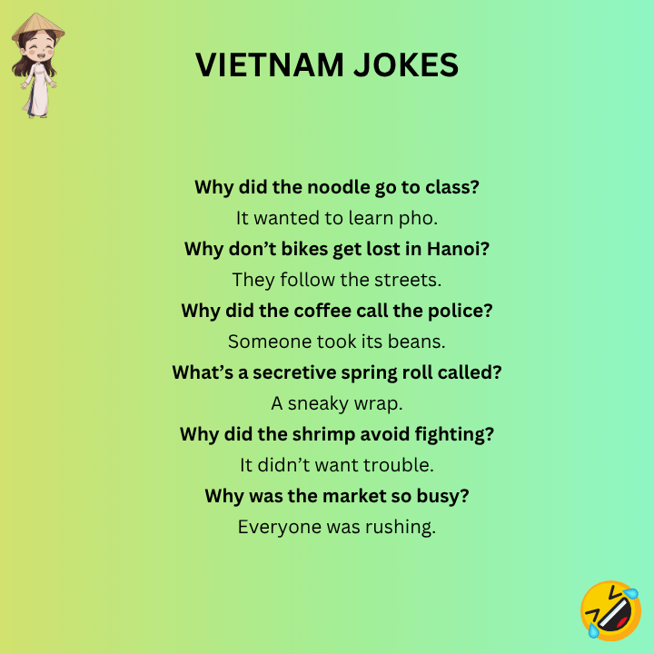 Short Vietnam Jokes
