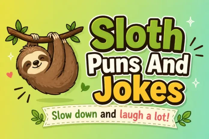 Sloth Puns And Jokes