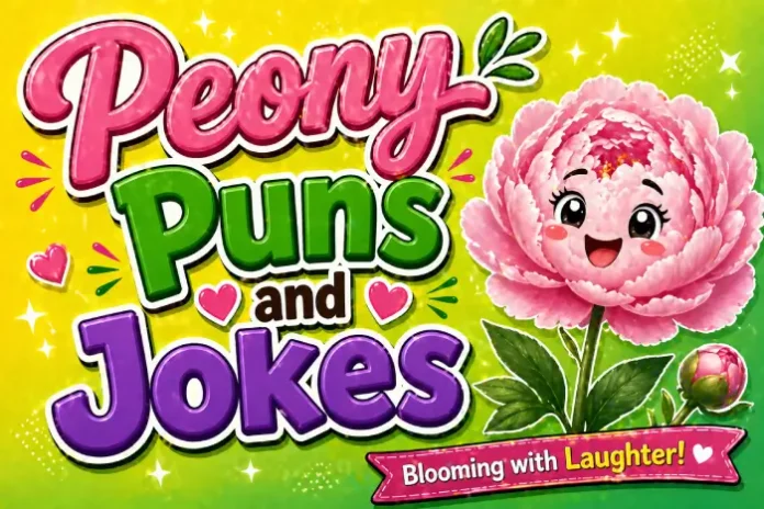 peony puns and jokes